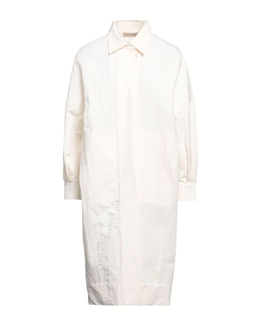 Gentry Portofino White Overcoat & Trench Coat
