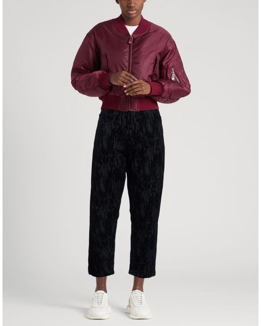Nostrasantissima Blue Pants Viscose, Polyamide, Elastane