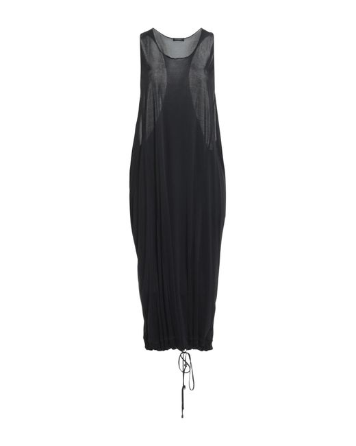 Cruciani Black Midi Dress