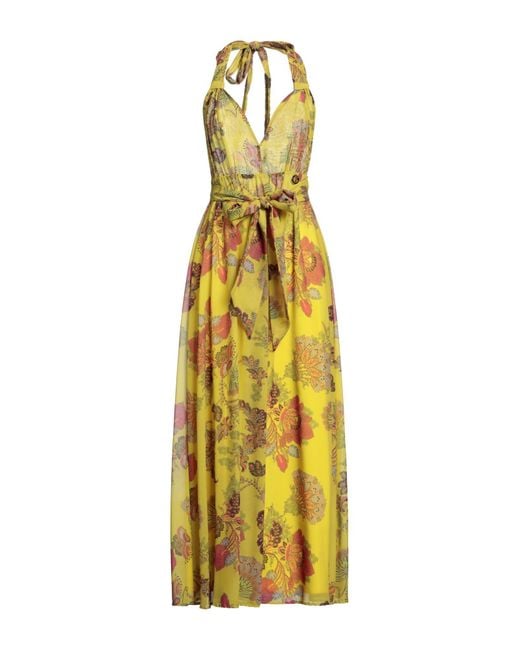 Gaelle Paris Metallic Maxi Dress