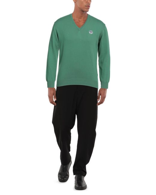 North Sails Green Sweater for men