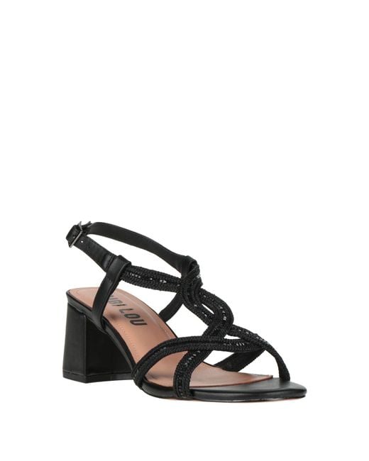 Bibi Lou Black Sandals