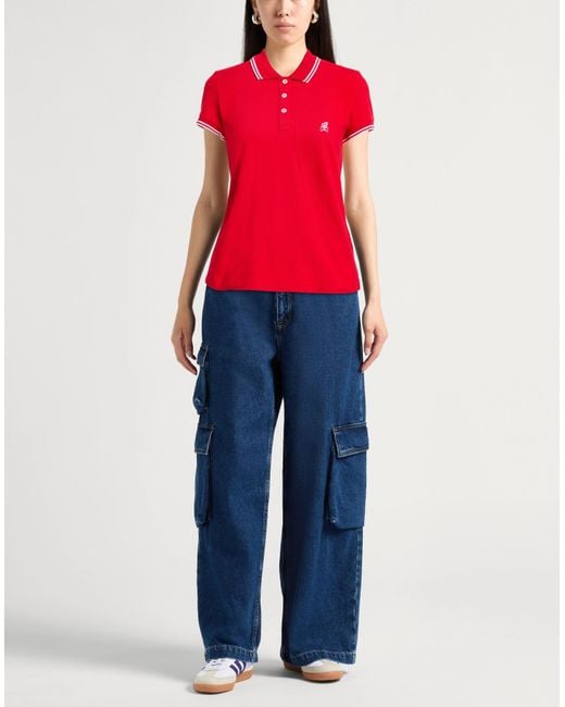 Hogan Red Polo Shirt