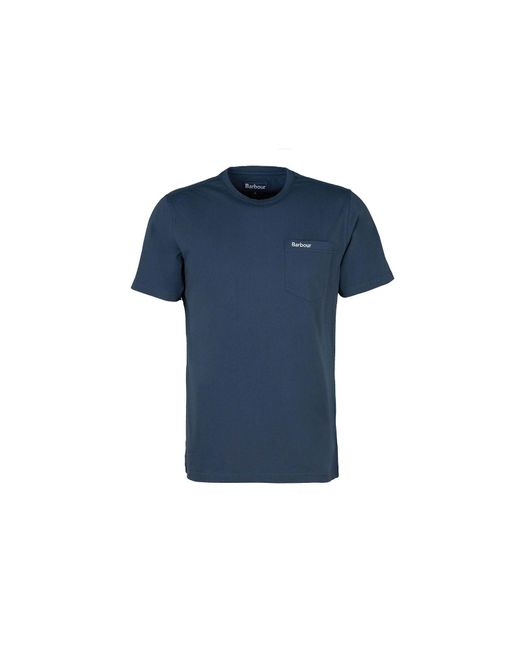 Barbour T-shirts in Blue für Herren