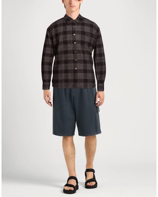 Our Legacy Black Charcoal Shirt Cotton for men