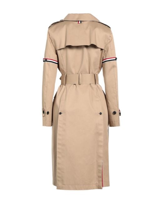 Thom Browne Natural Overcoat & Trench Coat