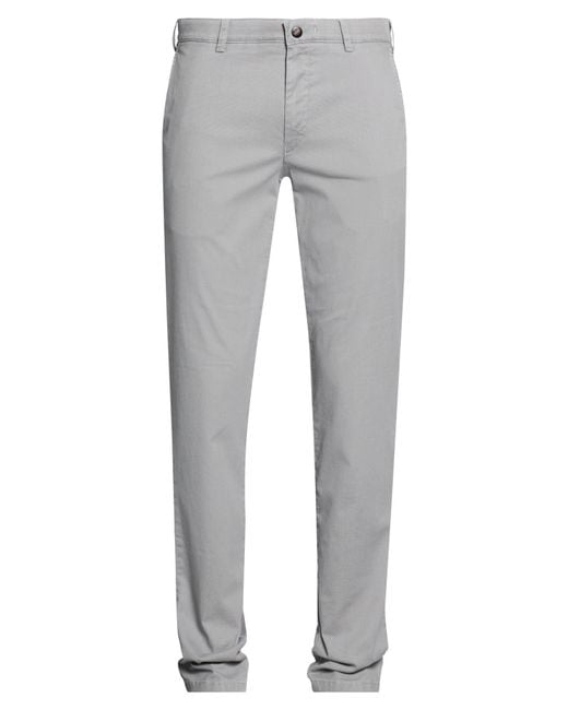Mmx Gray Pants Organic Cotton, Polyamide, Elastane for men