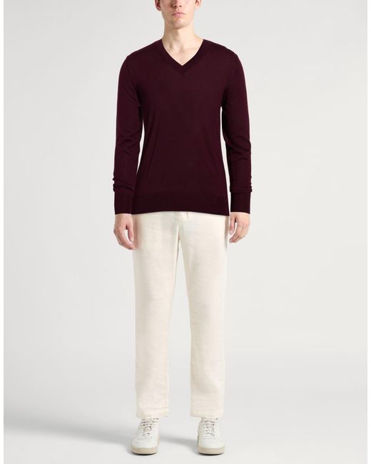 Pullover Paolo Pecora de hombre de color Purple