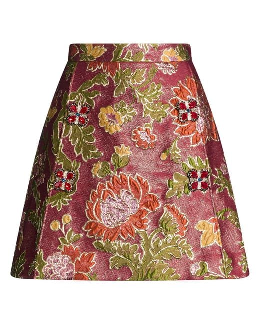 Dolce & Gabbana Red Mini Skirts