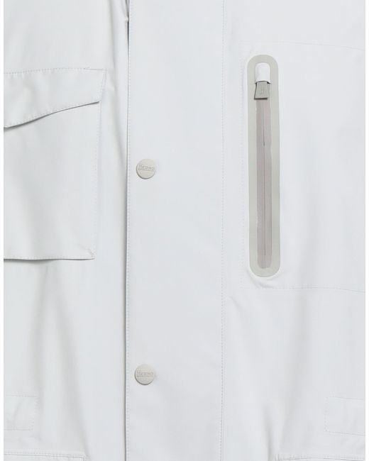 Herno Gray Laminar Light Jacket Polyester for men