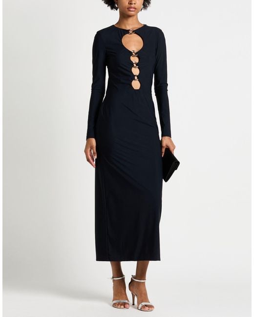 Burberry Blue Maxi Dress