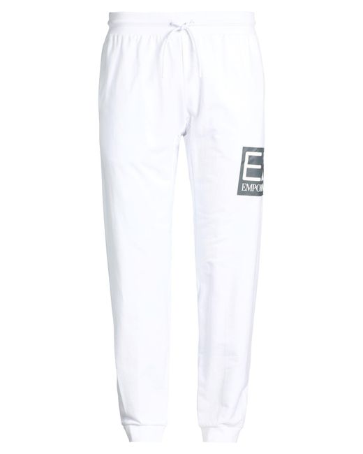 EA7 White Pants for men