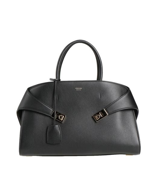 Ferragamo Black Handbag Calfskin