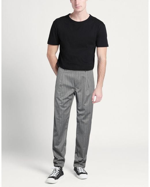 Takeshy Kurosawa Gray Trouser for men
