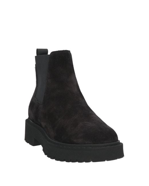 Hogan Black Ankle Boots
