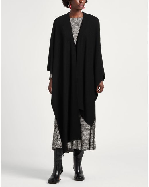 Poncho Alpha Studio de color Black