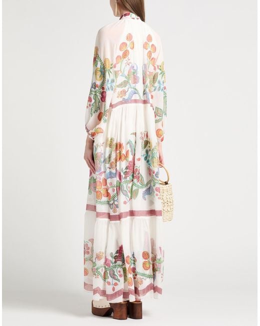 LaDoubleJ White Maxi Dress Silk