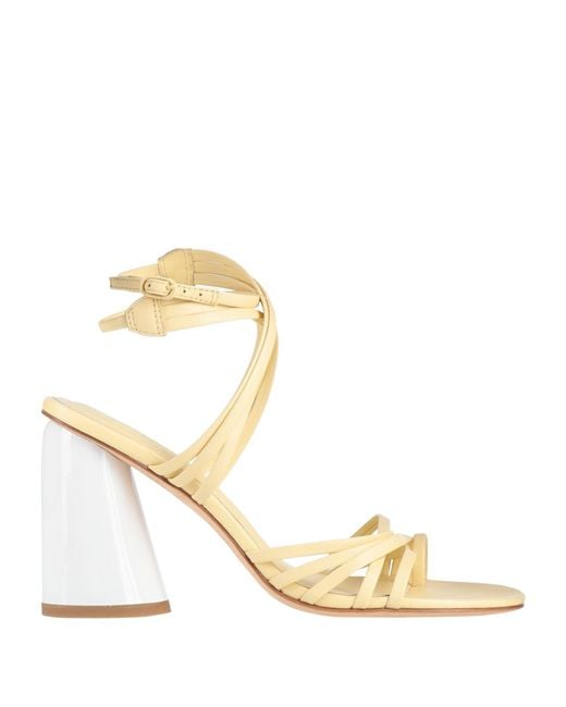 STUDIO AMELIA Metallic Thong Sandal