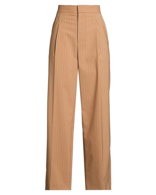 Semicouture Natural Trouser