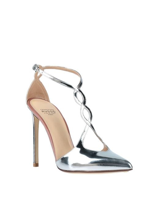 Francesco Russo Metallic Pumps