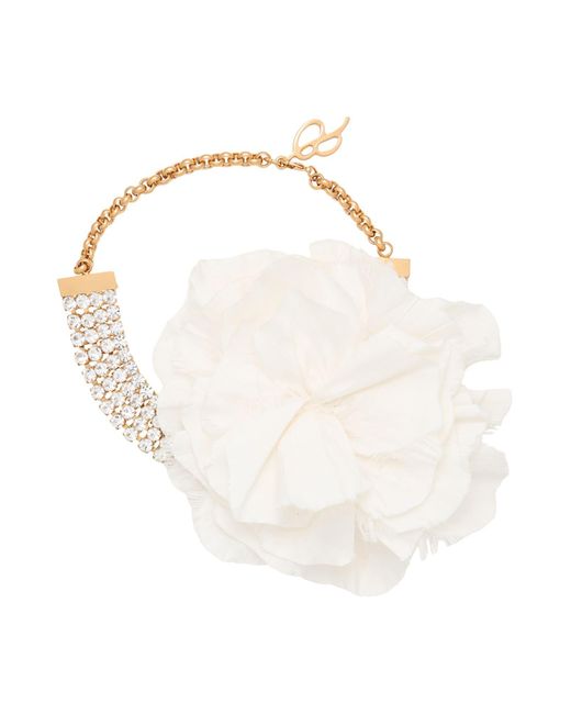 Blumarine White Halskette