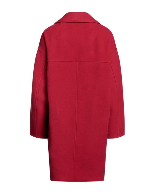 Isabel Marant Red Overcoat & Trench Coat