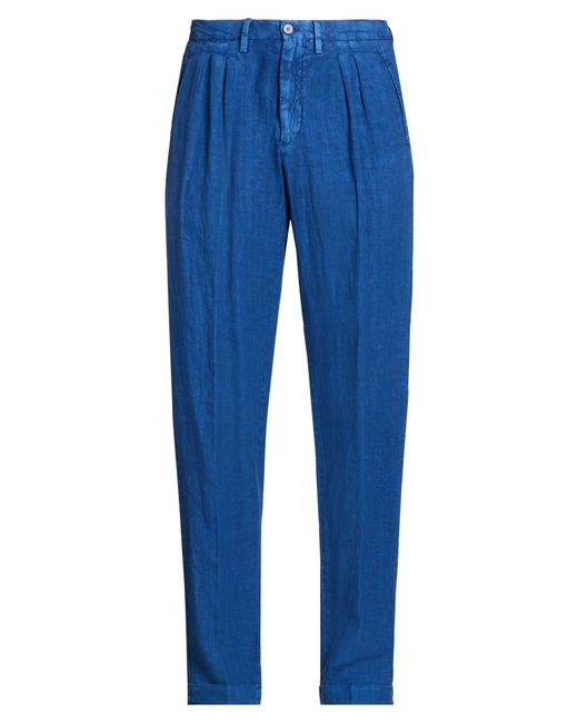 Boglioli Blue Pants for men