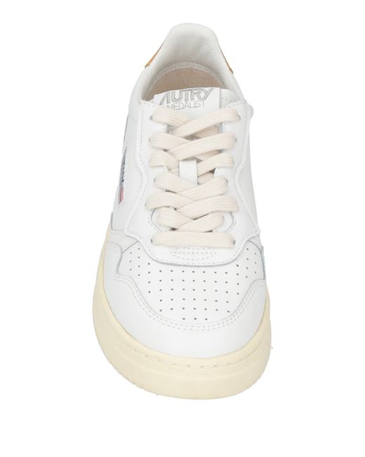 Autry White Trainers