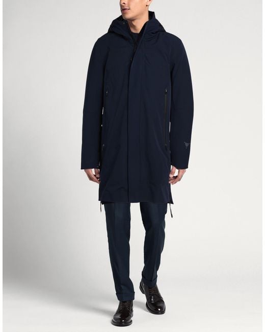 KRAKATAU Blue Coat for men
