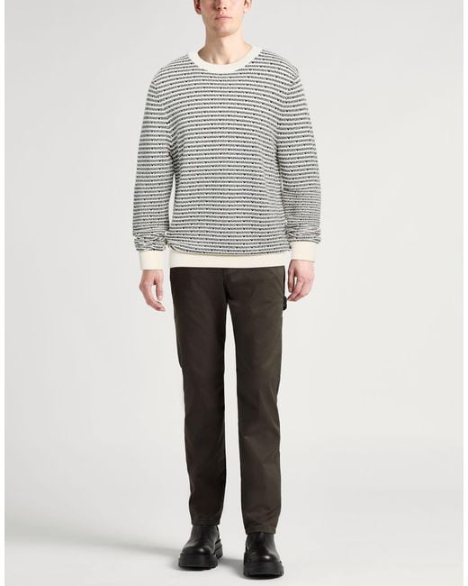 Pullover di Emporio Armani in Gray da Uomo