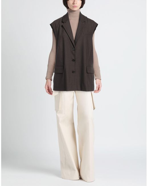 Oval Square Black Blazer