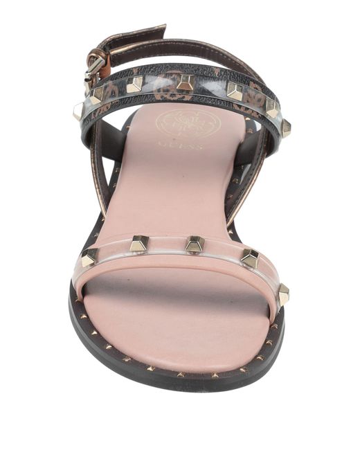 Sandalias Guess de color Rosa - Lyst