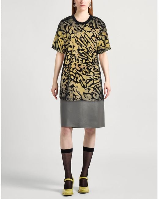 Givenchy Yellow T-Shirt Cotton, Glass, Brass