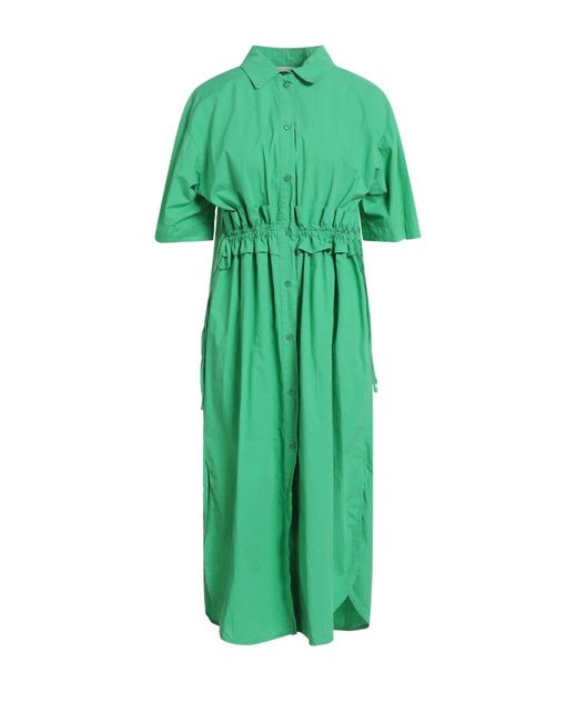 Vestido Midi MÊME ROAD de color Green