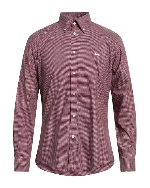 Harmont & Blaine Purple Shirt for men