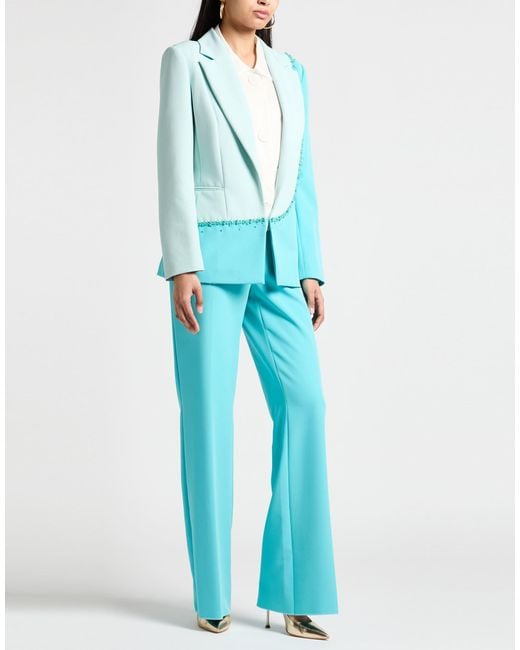 Camilla Blue Suit Polyester, Elastane