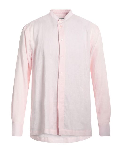 Trussardi Pink Shirt for men