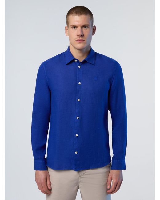 Camisa North Sails de hombre de color Blue
