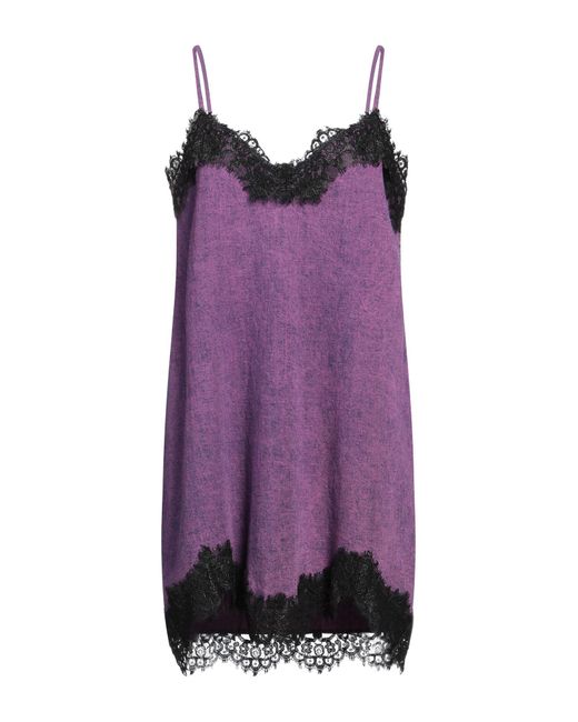 Pinko Purple Mini Dress