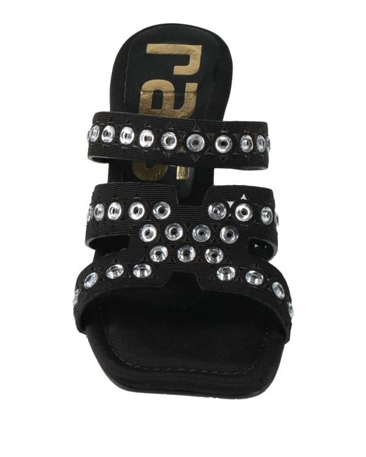 Ras Black Sandals