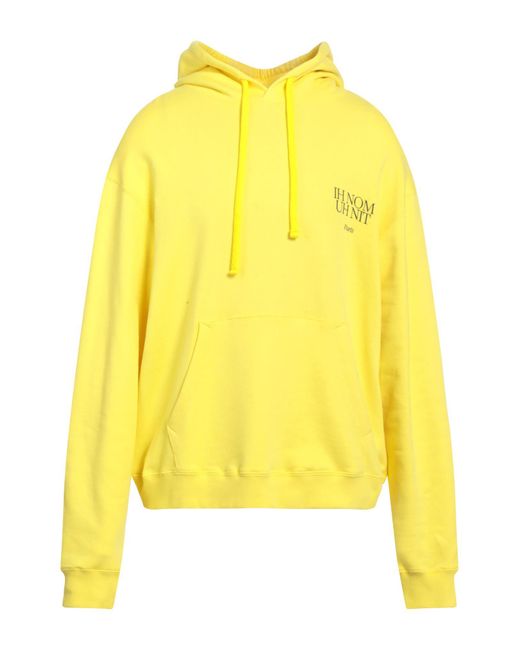 Ih Nom Uh Nit Yellow Sweatshirt for men