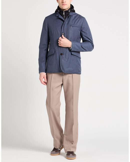 Moorer Blue Jacket for men