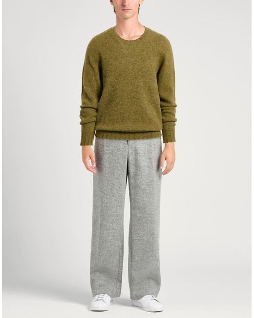 Alpha Studio Green Sweater Wool for men