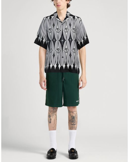 Amiri Gray Shirt Silk for men