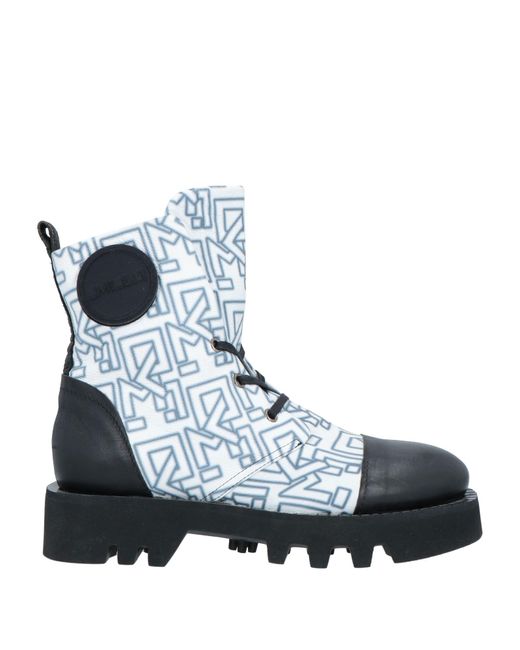 Malloni Blue Ankle Boots