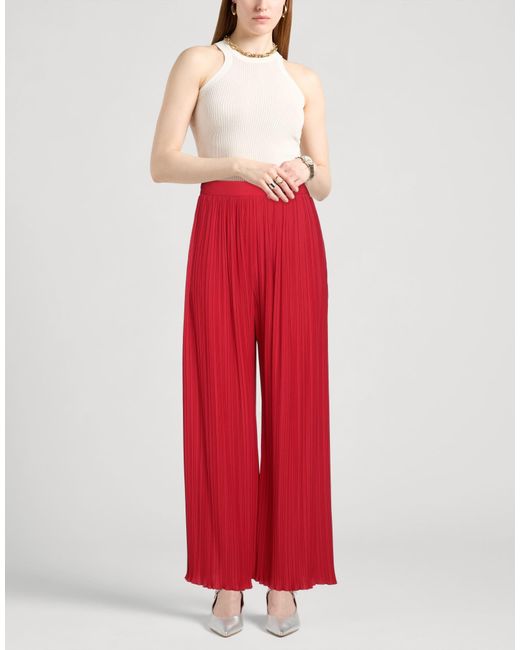 Lanvin Red Pants Polyester