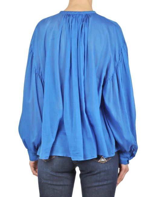 Ottod'Ame Blue Top