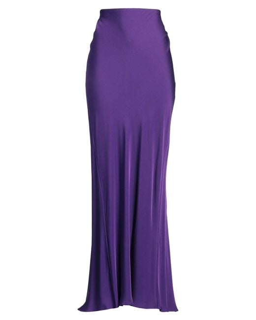 Patrizia Pepe Purple Maxi Skirt