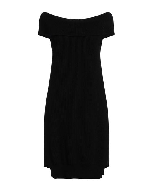 Semicouture Black Mini Dress