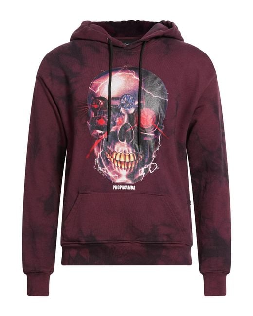 Propaganda Purple Sweatshirt Cotton for men